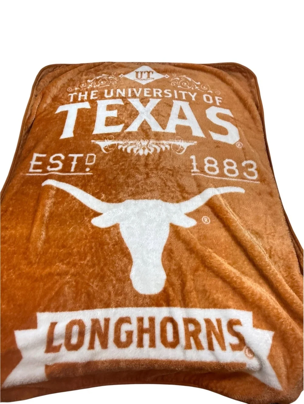 Texas Longhorns throw blanket